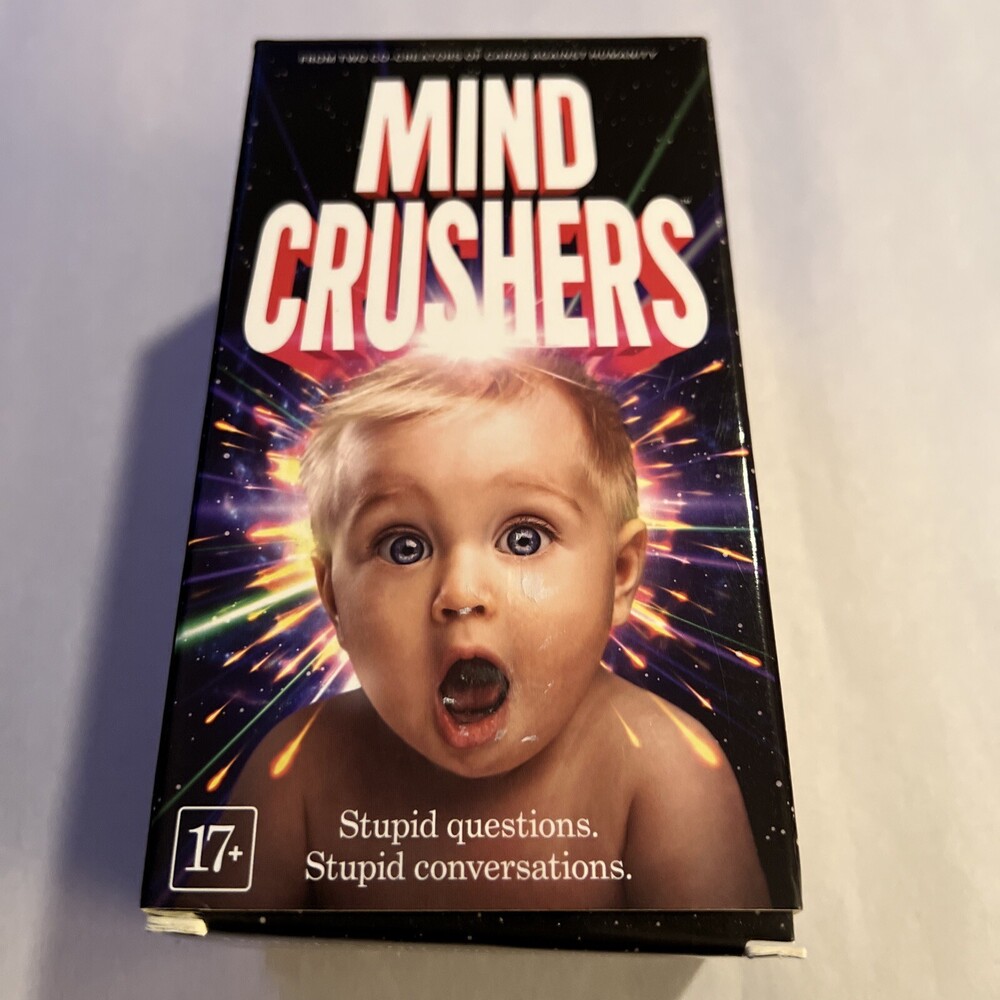 MIND CRUSHERS Card Game by Creators of Cards Against Humanity 3-10 Players 17+